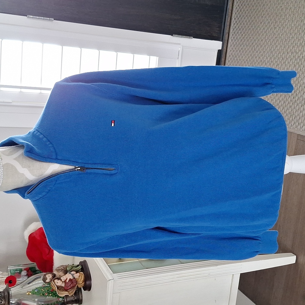 Tommy 1/4 zip sweater